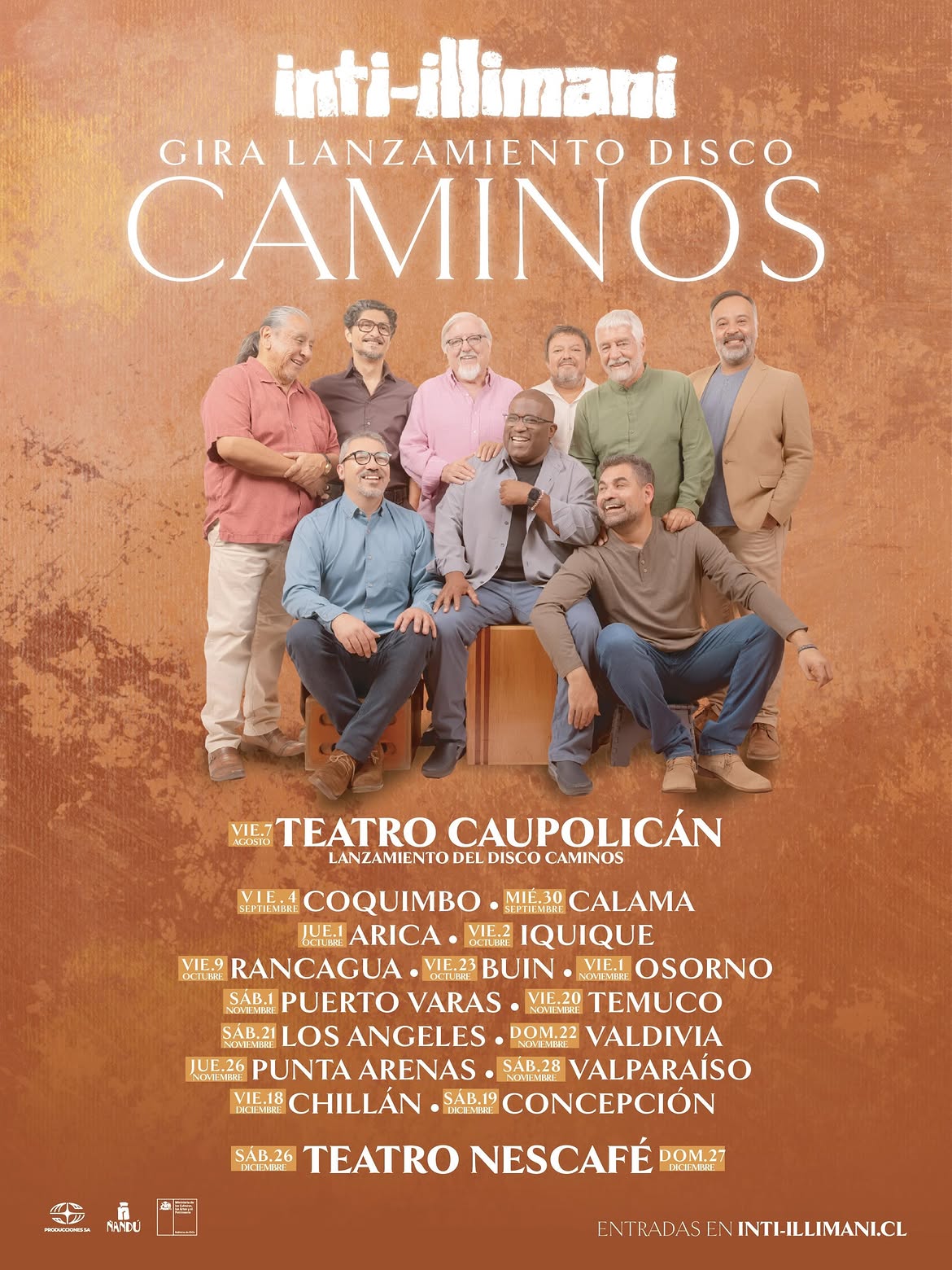 Inti-Illimani: ''Del altar del pasado tomamos el fuego y no las cenizas''